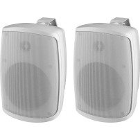 Monacor WALL-05T/WS | Głośnik ścienny para 5" 100V 8Ohm Biały Monacor - 1
