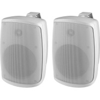Monacor WALL-06T/WS | Głośnik ścienny para 6" 100V 8Ohm Biały Monacor - 1