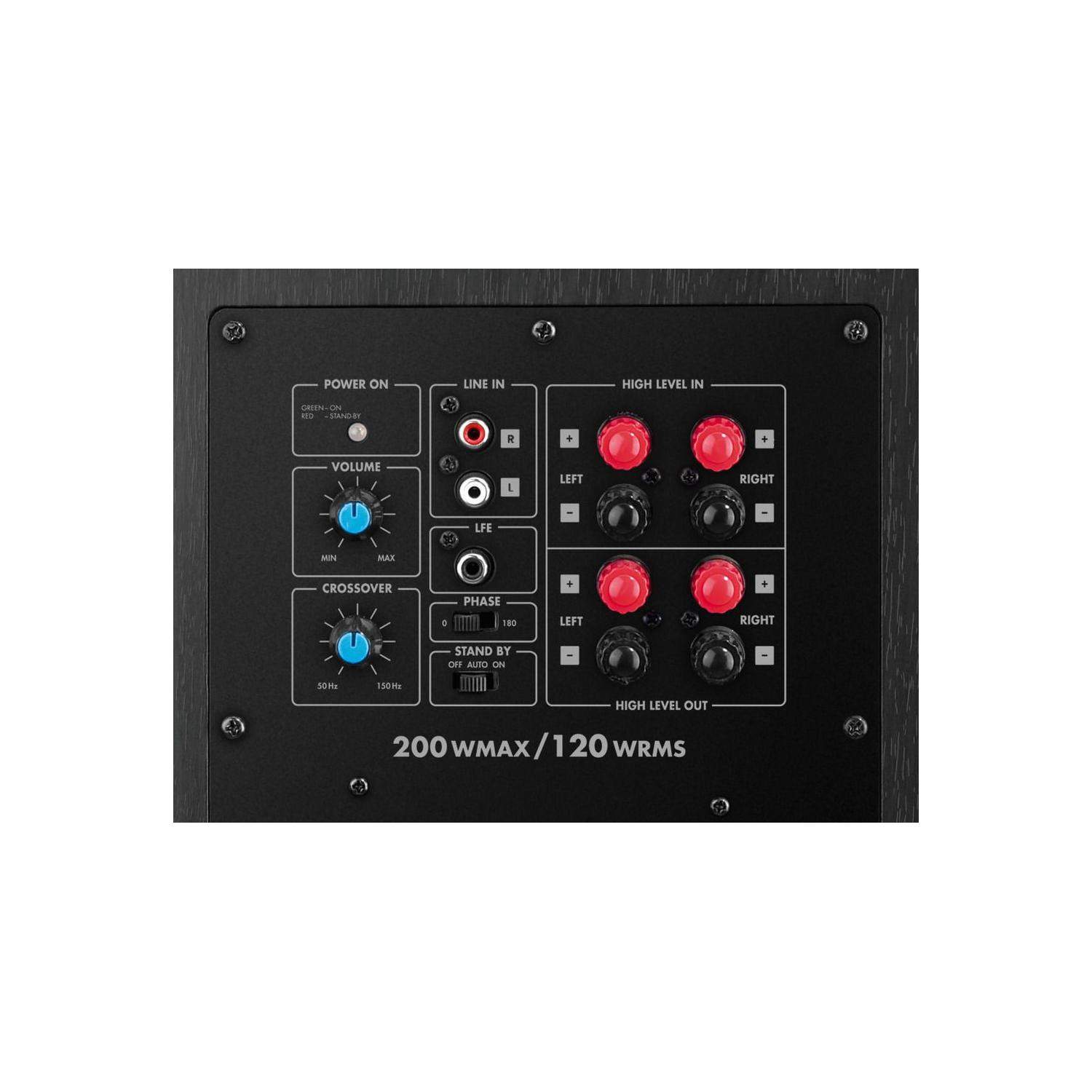 Monacor SOUND-100SUB | Subwoofer aktywny 120 W RMS, 1 x 10" Monacor - 3