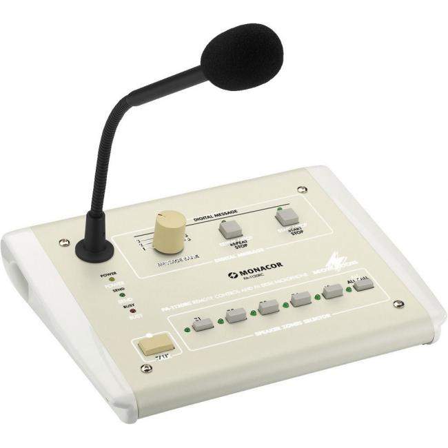 Monacor PA-1120RC | Mikrofon pulpitowy PA, strefowy Monacor - 1
