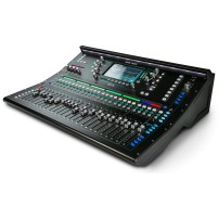 Allen & Heath SQ-6 | Cyfrowy mikser audio, 48 kanałów, 96 kHz, 25 tłumików, SLink, 7" dotykowy ekran, karty rozszerzeń, pluginy 