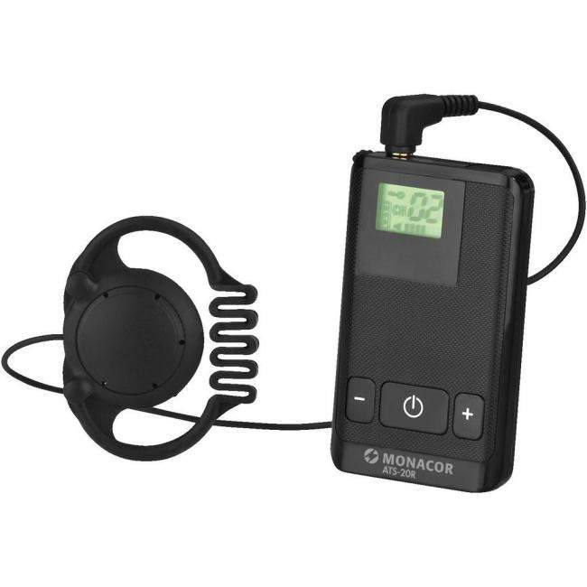 Monacor ATS-20R | 16-kanałowy miniaturowy odbiornik Monacor - 1