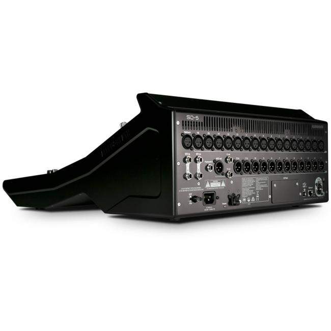 Allen & Heath SQ-5 | Cyfrowy mikser audio, 17 zautomatyzowanych tłumików, 48 kanałów, przetwarzanie 96 kHz, SLink, 16 wejść XLR 