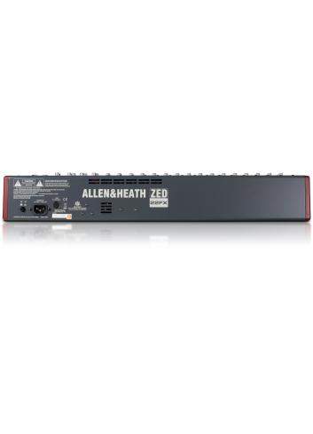 Allen & Heath ZED-22FX | Analogowy mikser audio z wbudowaną sekcją efektów FX, 22 kanały, 16 preampów, interfejs USB Allen & Hea