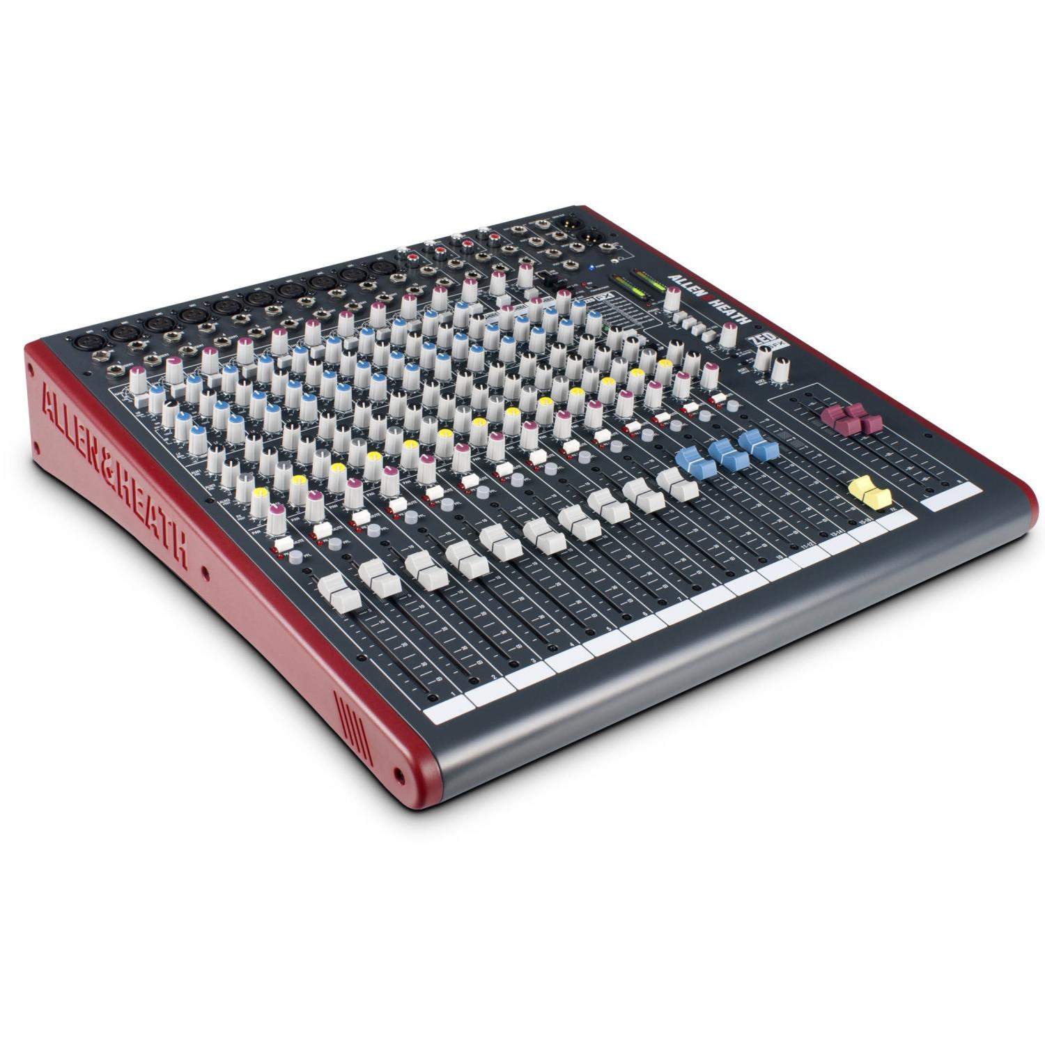 Allen & Heath ZED-16FX | Analogowy mikser audio z efektami FX, 16 kanałów, interfejs USB, przedwzmacniacze DUOPRE Allen & Heath 