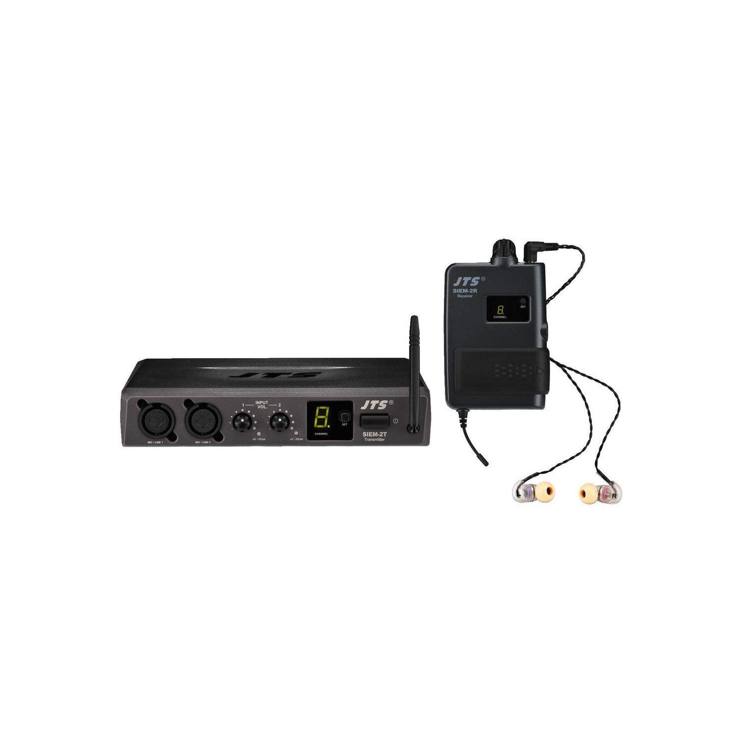 JTS SIEM-2/5 | System odsłuchu dousznego mono UHF JTS - 1