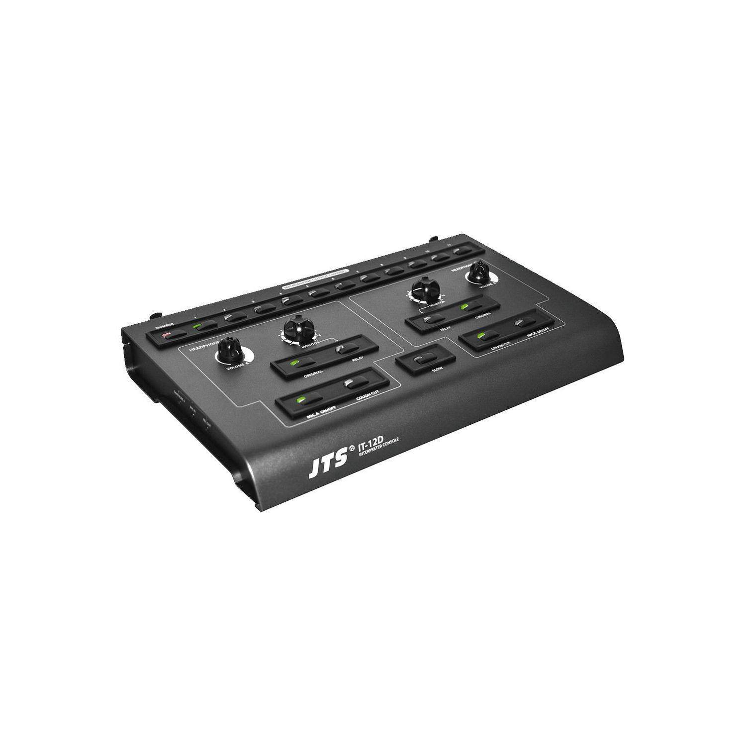 JTS IT-12D | Pulpit tłumacza przeznaczony do współpracy z jednostką centralną IT-12M JTS - 1