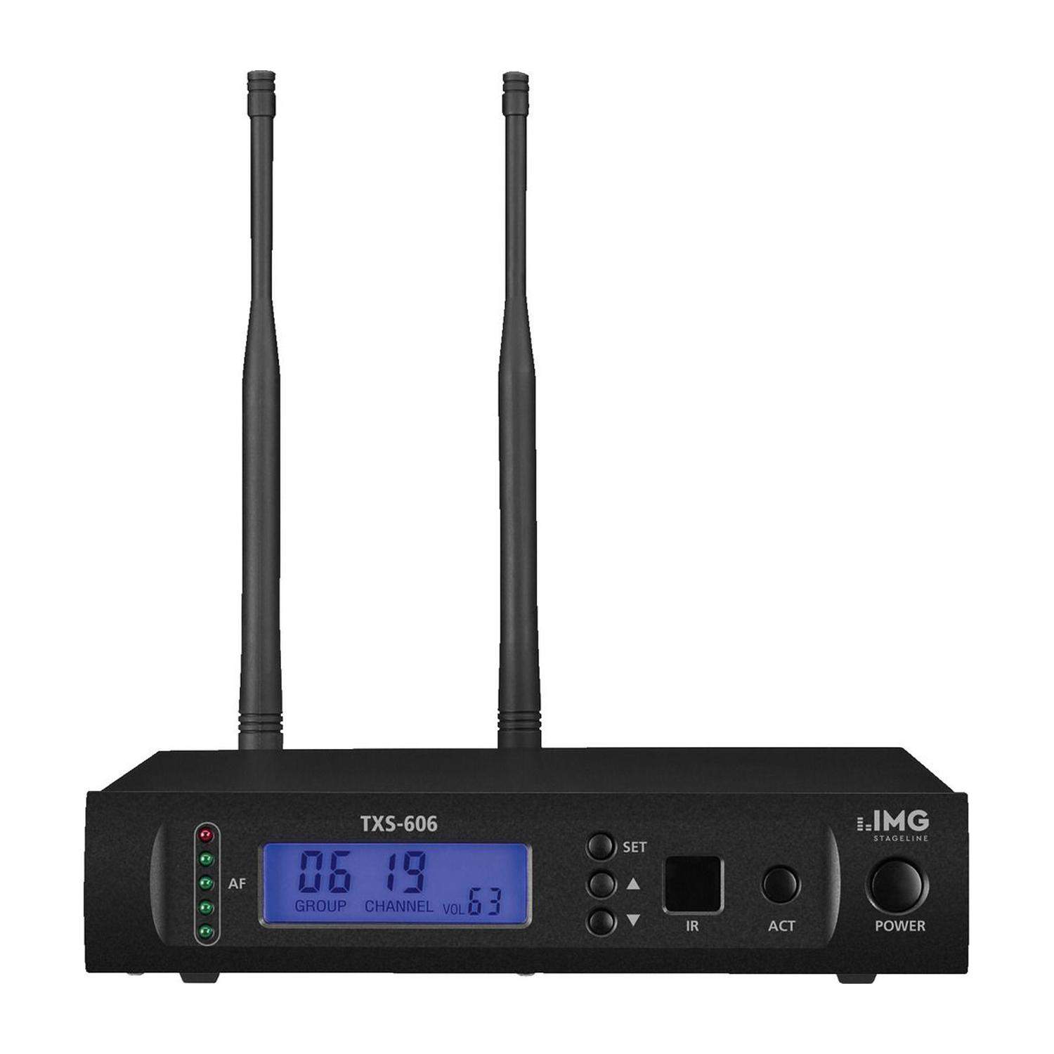 IMG StageLine TXS-606 | Wieloczęstotliwościowy odbiornik, UHF 672.000 - 696.975 MHz IMG Stageline - 1