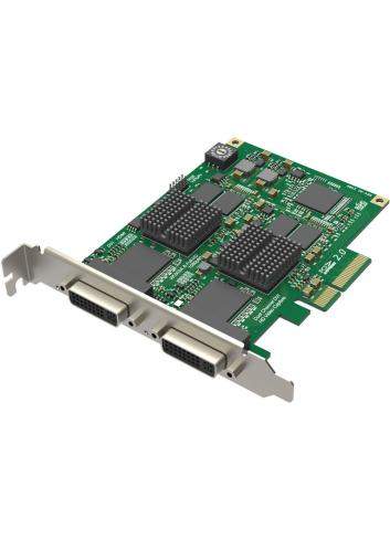 Magewell Pro Capture Dual DVI (11070) | Wewnętrzna karta przechwytująca PCIe (Gen2 x4), DVI, VGA, Component, HDMI