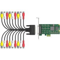 Magewell Pro Capture Hexa CVBS (11250) | Wewnętrzna karta przechwytująca, PCIe (Gen2 x1), DB25, x6 CVBS (Audio + Video), 720x576