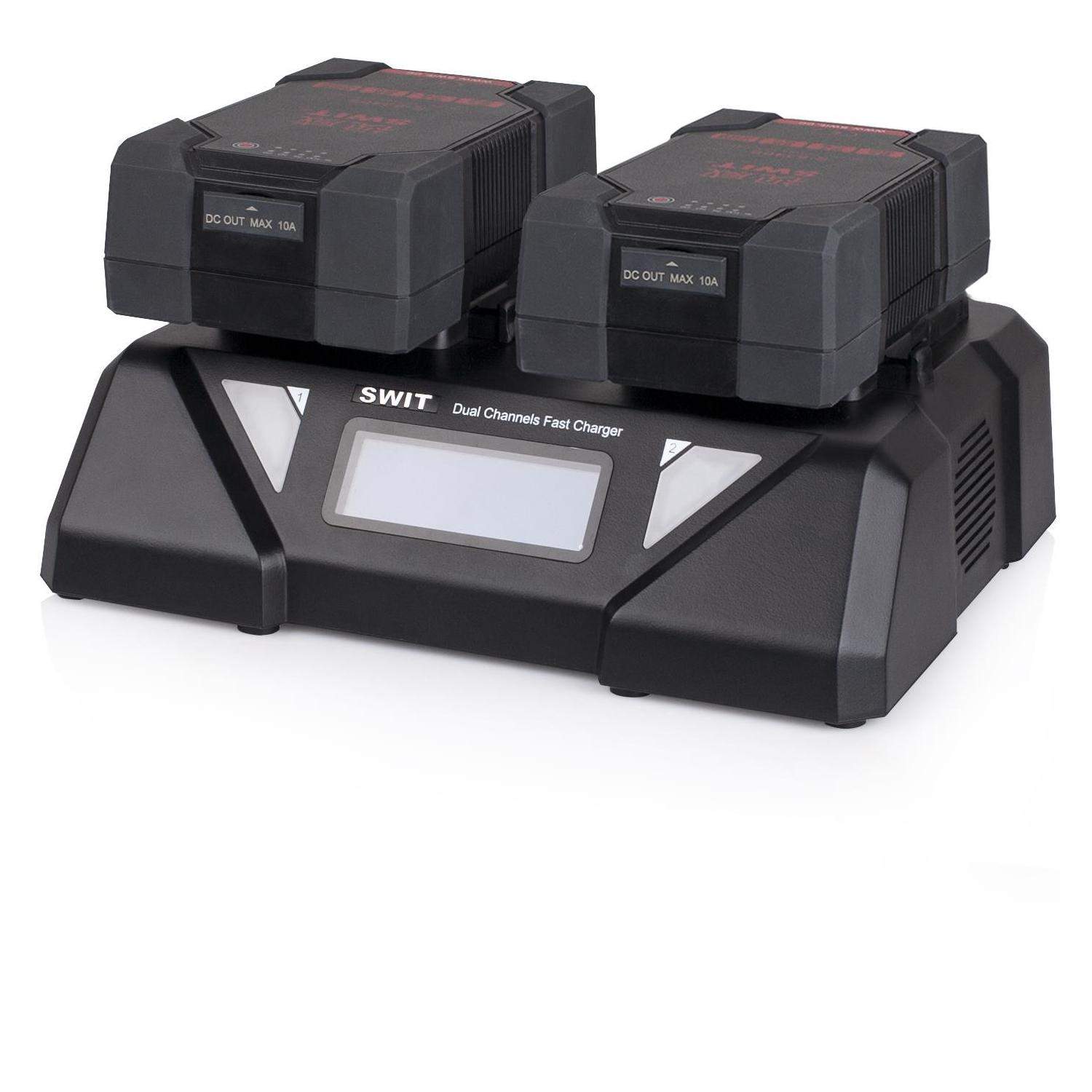SWIT S-3812S | Dwukanałowa ładowarka V-Lock, x2 6A/3A, tryb V-Lock Power Bank SWIT - 1