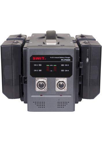 SWIT PC-P430S | Czterokanałowa ładowarka V-Lock, x4 3A, dwa zasilacze SWIT - 4