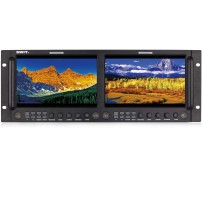 SWIT M-1093H | Podwójny monitor podglądowy, x2 9", IPS LCD, 1920x1200, Rack 19" 4U z rotacją 30 stopni, Tally SWIT - 1