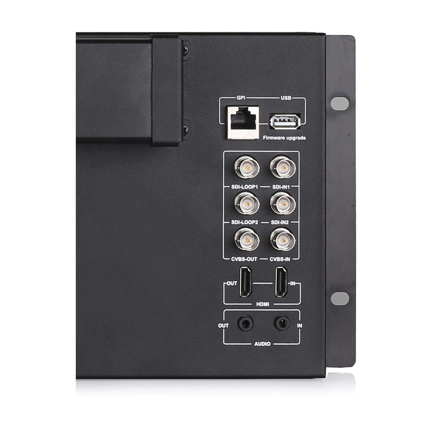 SWIT M-1093H | Podwójny monitor podglądowy, x2 9", IPS LCD, 1920x1200, Rack 19" 4U z rotacją 30 stopni, Tally SWIT - 4