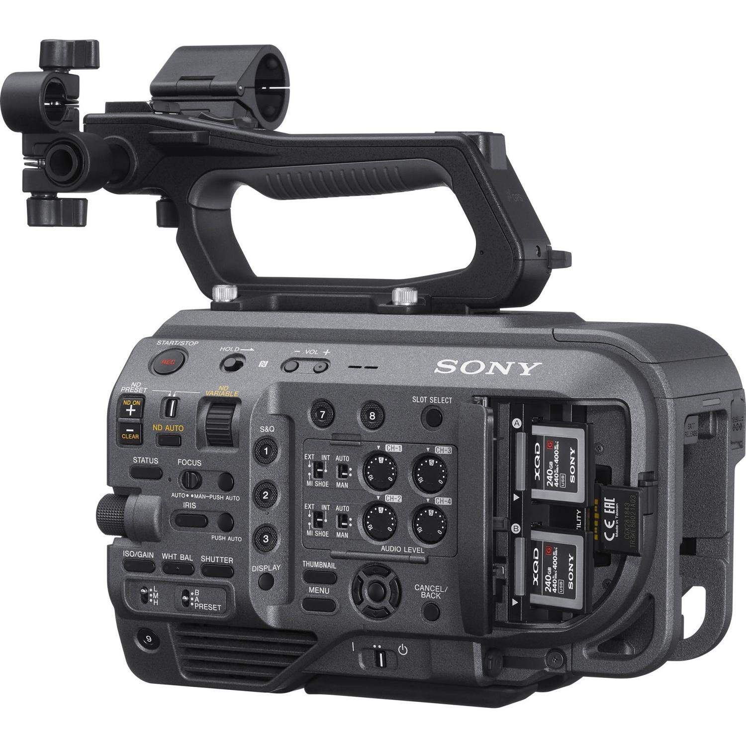 Sony PXW-FX9 | Kamera z wymienną optyką, pełna klatka, 4K 60 FPS, CMOS Exmor R 6K, XAVC-I 4:2:2 10-bit, stabilizacja Sony - 4
