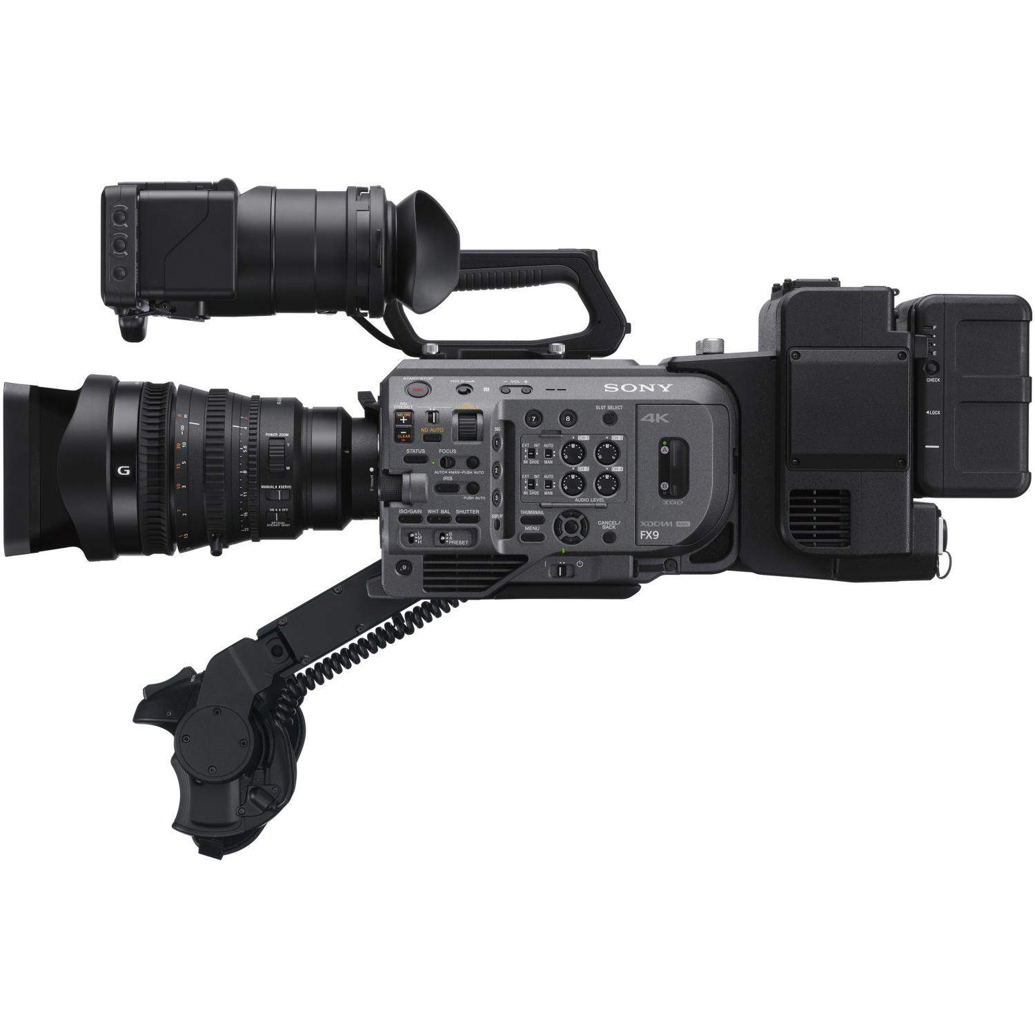 Sony PXW-FX9 | Kamera z wymienną optyką, pełna klatka, 4K 60 FPS, CMOS Exmor R 6K, XAVC-I 4:2:2 10-bit, stabilizacja Sony - 8