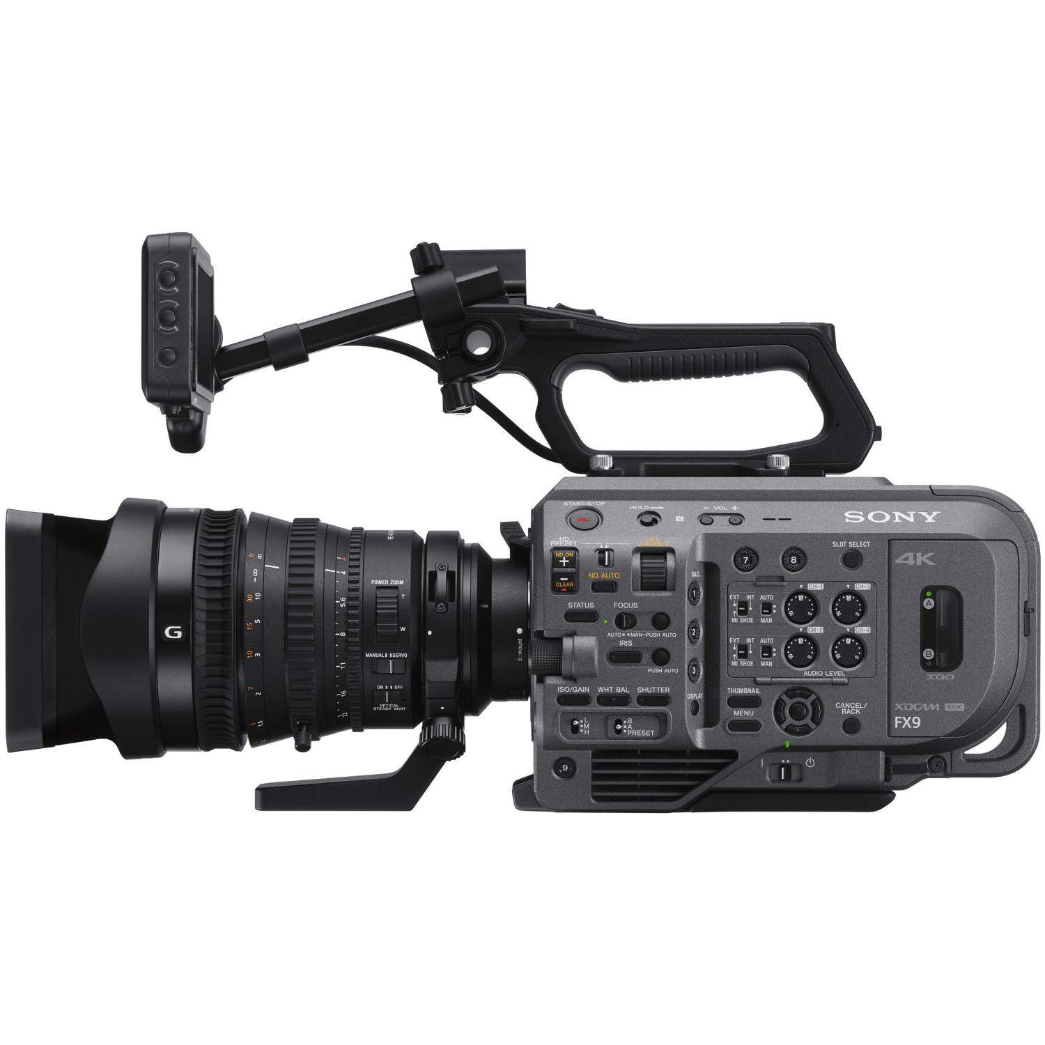 Sony PXW-FX9 | Kamera z wymienną optyką, pełna klatka, 4K 60 FPS, CMOS Exmor R 6K, XAVC-I 4:2:2 10-bit, stabilizacja Sony - 9