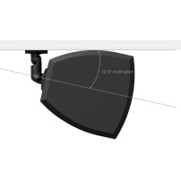 AUDAC XENO6/B | Pasywny głośnik ścienny, 6" + 1", 80W RMS, 8 Ohm AUDAC - 3