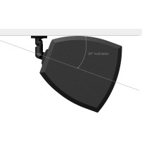 AUDAC XENO8/B | Pasywny głośnik ścienny, 8" + 1", 120 W RMS, 8 Ohm AUDAC - 3