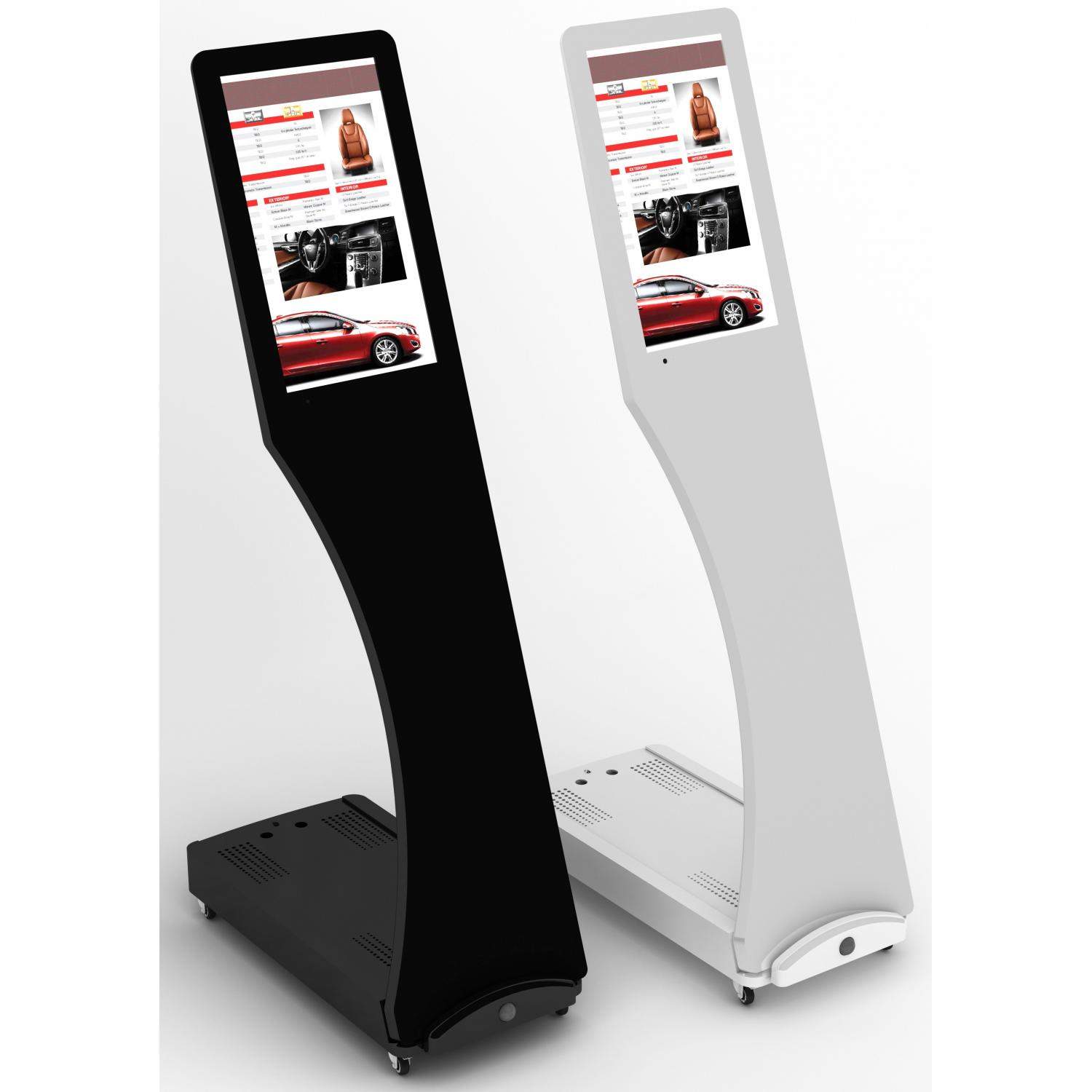 SWEDX Signo 15.6" Touch White SWSST156-A1 | Monitor Digital Signage kiosk informacyjny wolnostojący SWEDX - 1