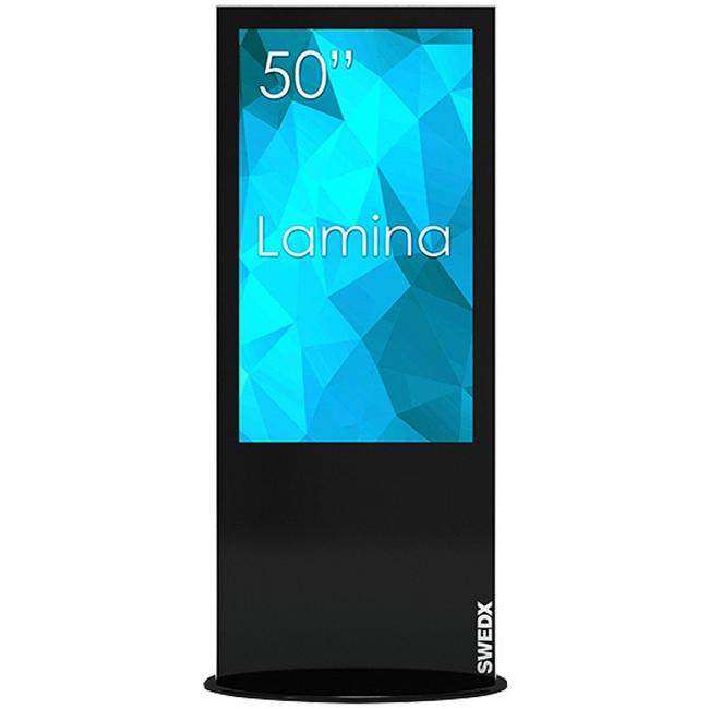 SWEDX Lamina 50" 4K Black SWL-50K8-A2 | Monitor Digital Signage kiosk informacyjny wolnostojący SWEDX - 1