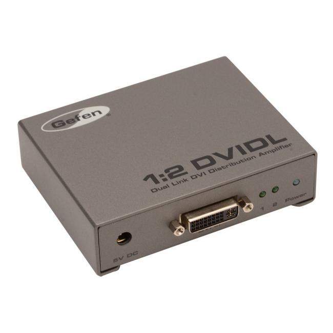 Gefen EXT-DVI-142DLN | Splitter Dual Link DVI, 1 x 2, rozdzielacz sygnału Dual Link DVI Gefen - 1