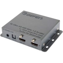 Gefen EXT-UHD600A-12-DS | Skaler i splitter 4K HDMI, 1 x 2, rozdzielacz i skaler z detekcją EDID i ekstrakcją audio Gefen - 1