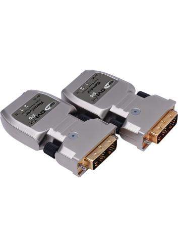 Gefen EXT-DVI-FM500 | Przedłużacz DVI przez światłowód, extender DVI przez fiber optic, odległość do 1500 metrów Gefen - 1