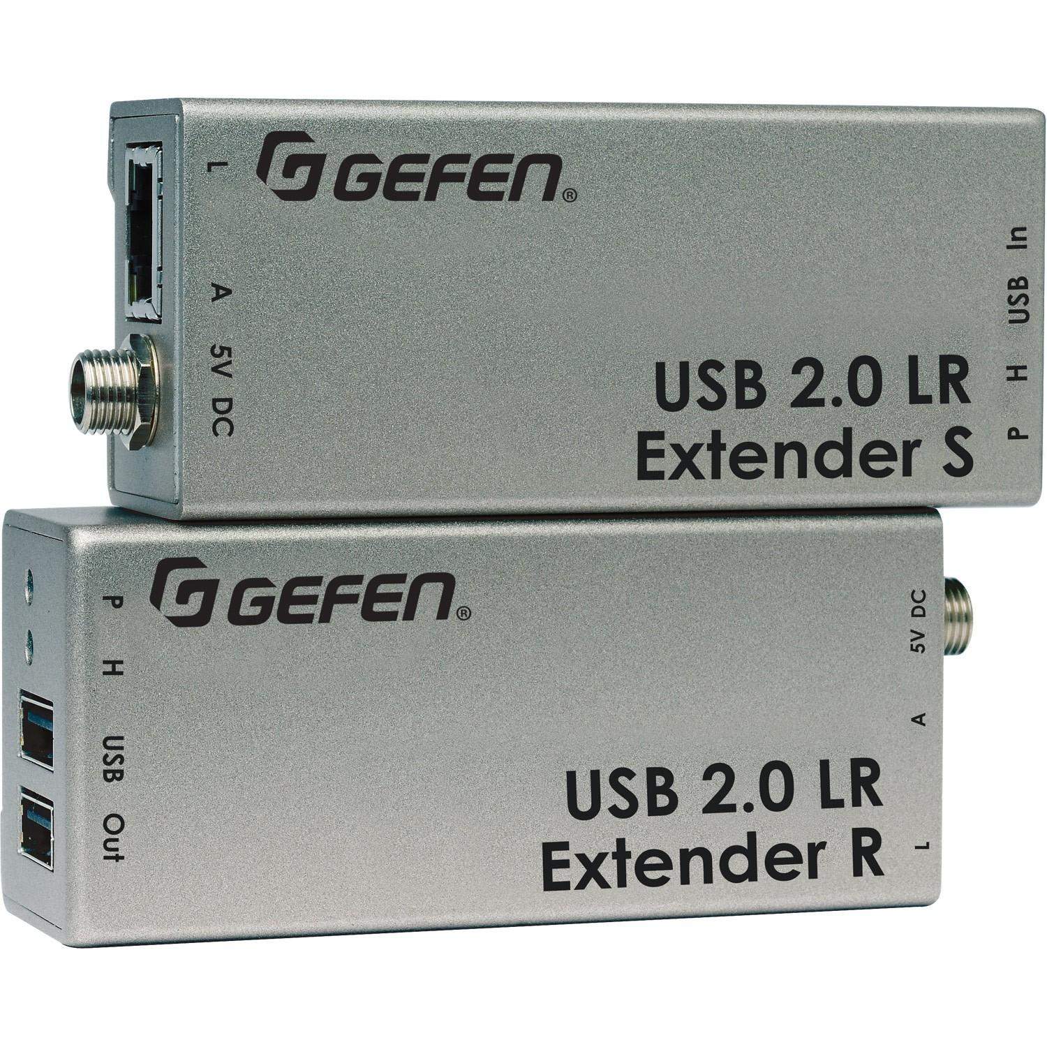 Gefen EXT-USB2.0-LR | Przedłużacz USB 2.0, extender, odległość do 100 metrów Gefen - 1
