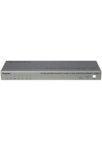 Gefen EXT-4K300A-MF-41-HBTLS | Skaler 4K, mikser prezentacyjny, auto switcher, 4 x 1, HDMI, DisplayPort, VGA, HDBaseT Gefen - 5
