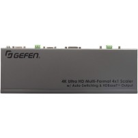 Gefen EXT-4K300A-MF-41-HBTLS | Skaler 4K, mikser prezentacyjny, auto switcher, 4 x 1, HDMI, DisplayPort, VGA, HDBaseT Gefen - 8