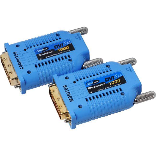 Gefen EXT-DVI-FM1000 | Extender DVI przez światłowód, przedłużacz DVI przez fiber optic, do 1000 metrów Gefen - 1