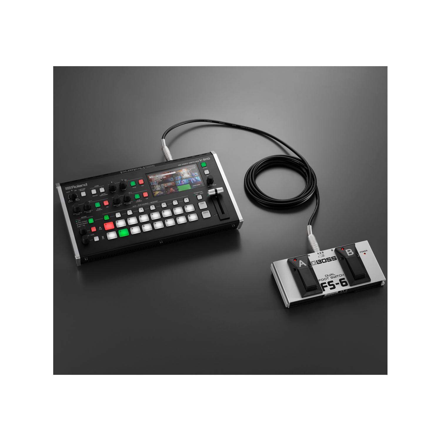 Roland V-8HD | Mikser wideo FullHD, 8-kanałowy, HDMI, Multiview, skalery, synchronizator klatek, zdalna kontrola Roland - 12