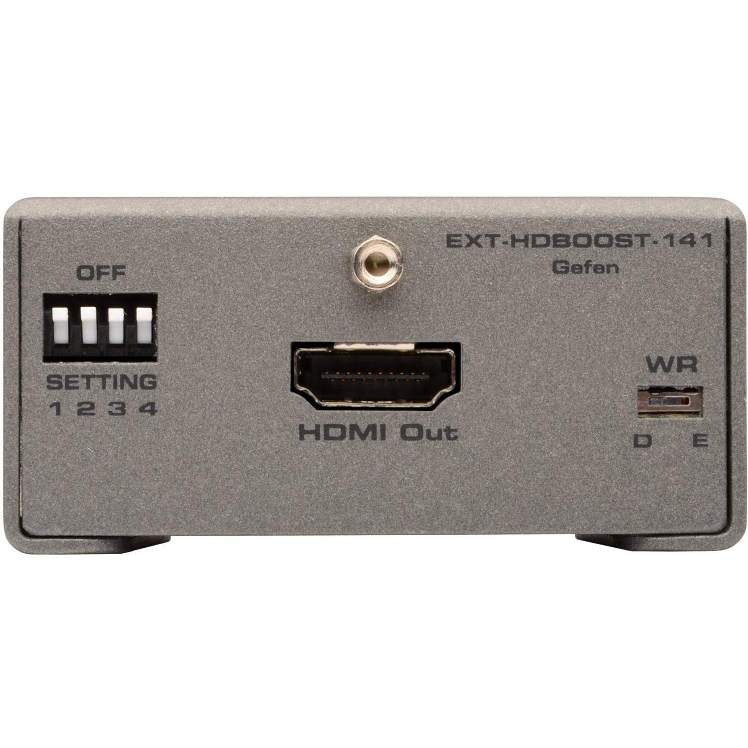 Gefen EXT-HDBOOST-141 | Wzmacniacz sygnału HDMI 4K do 35 metrów i Full HD do 45 metrów wraz z detekcją EDID Gefen - 3