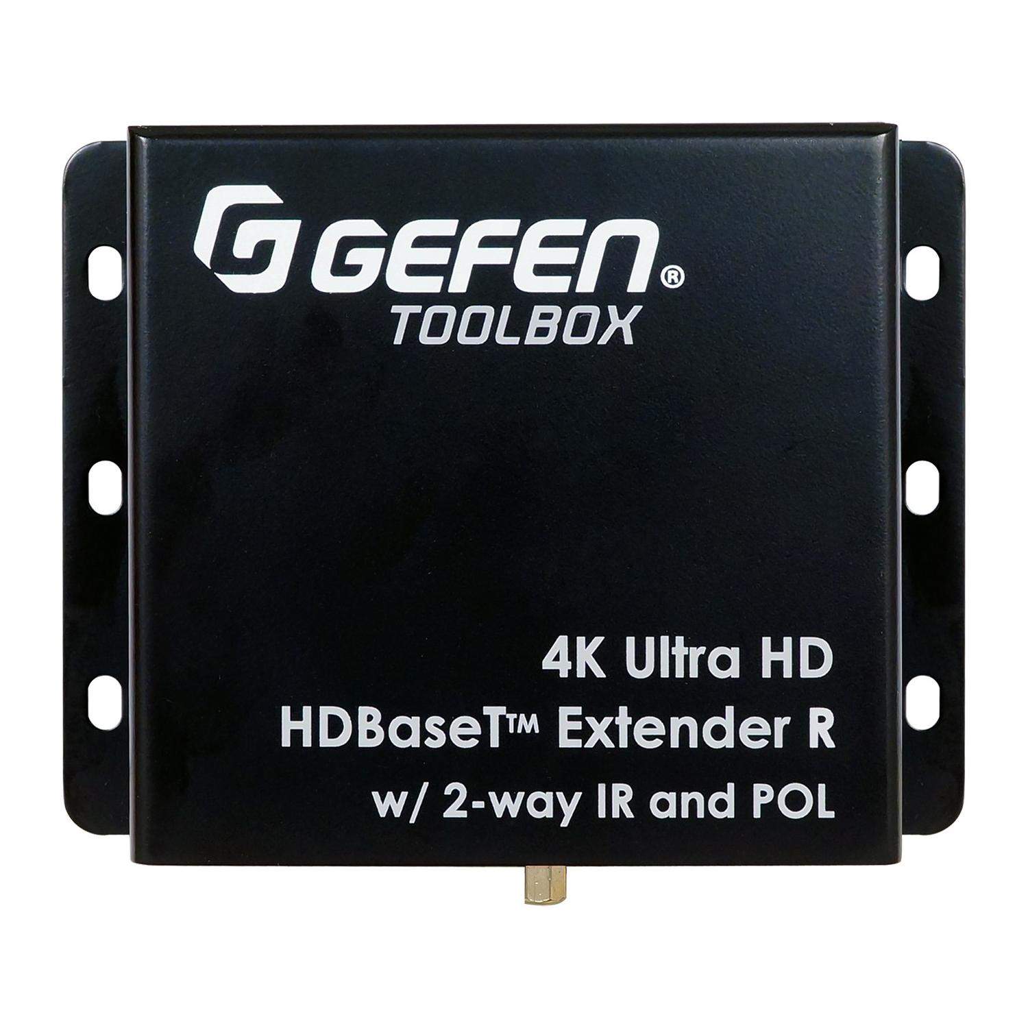 Gefen GTB-UHD-HBTL | Przedłużacz HDMI 4K UHD, 2-kierunkowej podczerwieni i POL przez HDBaseT (Cat5e) do 70 metrów Gefen - 6