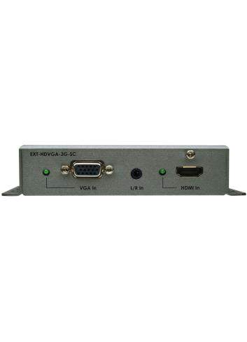 Gefen EXT-HDVGA-3G-SC | Konwerter wideo z HDMI i VGA na 3G-SDI, generator sygnałów testowych wideo, kalibracja obrazu, skaler Ge