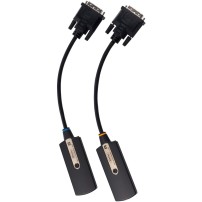 Gefen EXT-DVI-CP-FM10 | Przedłużacz DVI przez światłowód, extender DVI przez fiber optic, odległość do 1000 metrów Gefen - 1