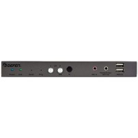 Gefen EXT-UHDKA-LANS-RX | Odbiornik do systemu dystrybucji HDMI 4K, USB, RS-232, IR, 2-kierunkowego audio przez LAN, KVM over IP