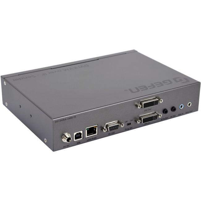 Gefen EXT-DVIKA-LANS-TX | Nadajnik do systemu dystrybucji DVI, USB, RS-232, IR, 2-CH audio przez LAN, KVM over IP Gefen - 2