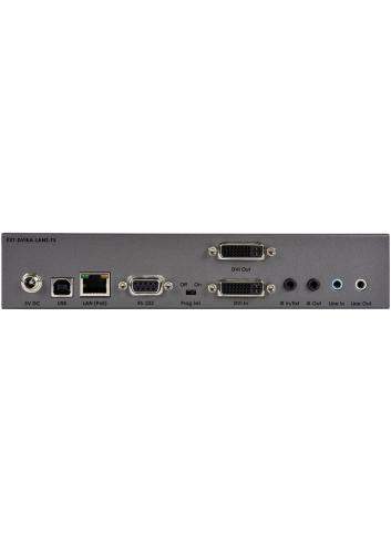 Gefen EXT-DVIKA-LANS-TX | Nadajnik do systemu dystrybucji DVI, USB, RS-232, IR, 2-CH audio przez LAN, KVM over IP Gefen - 4