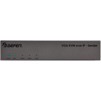 Gefen EXT-VGAKA-LANS-TX | Nadajnik do systemu dystrybucji VGA, USB, RS-232, IR, 2-kierunkowego audio przez LAN, KVM over IP Gefe