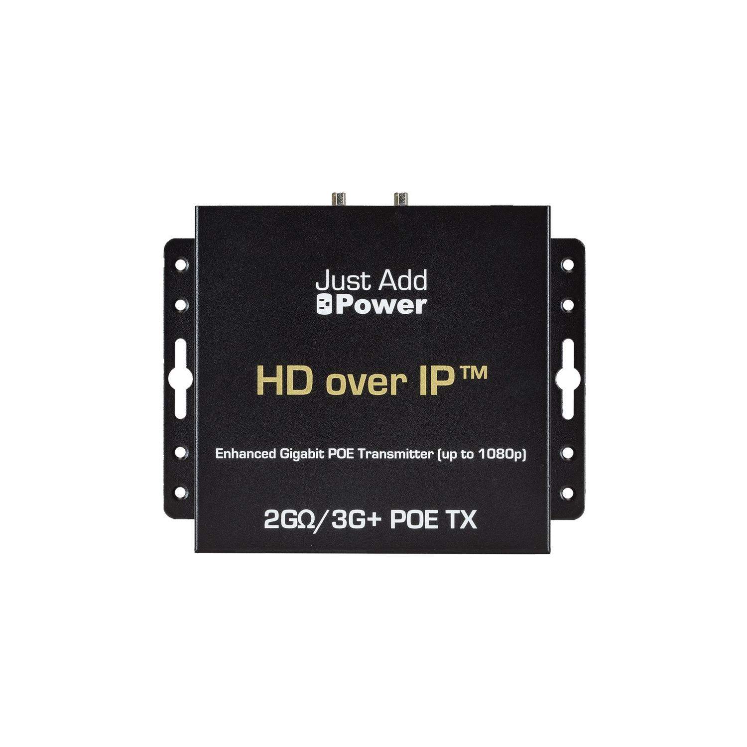Just Add Power VBS-HDIP-715POE | Nadajnik audio i wideo, HD over IP, PoE, 1080p, 2GΩ/3G+ Just Add Power - 1