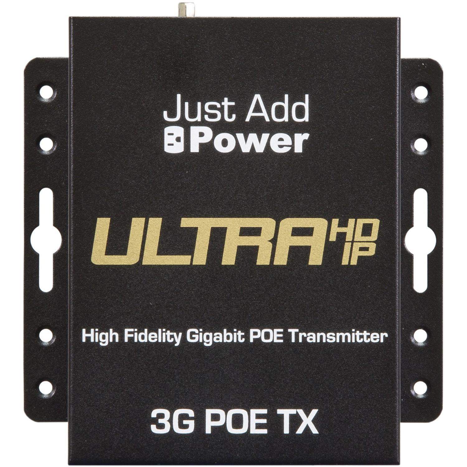 Just Add Power VBS-HDIP-707POE | Nadajnik audio i wideo, Ultra HD over IP, 3G, PoE 4K Just Add Power - 1