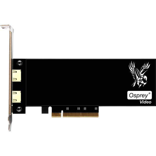 Osprey Raptor 1224 | Karta przechwytująca 4K wideo grabber 2x HDMI PCI-e Osprey Video - 2