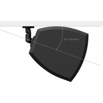 AUDAC VEXO8/B | Pasywna kolumna ścienna/sufitowa, 8 Ohm, 8" + 8", 175 W RMS AUDAC - 2