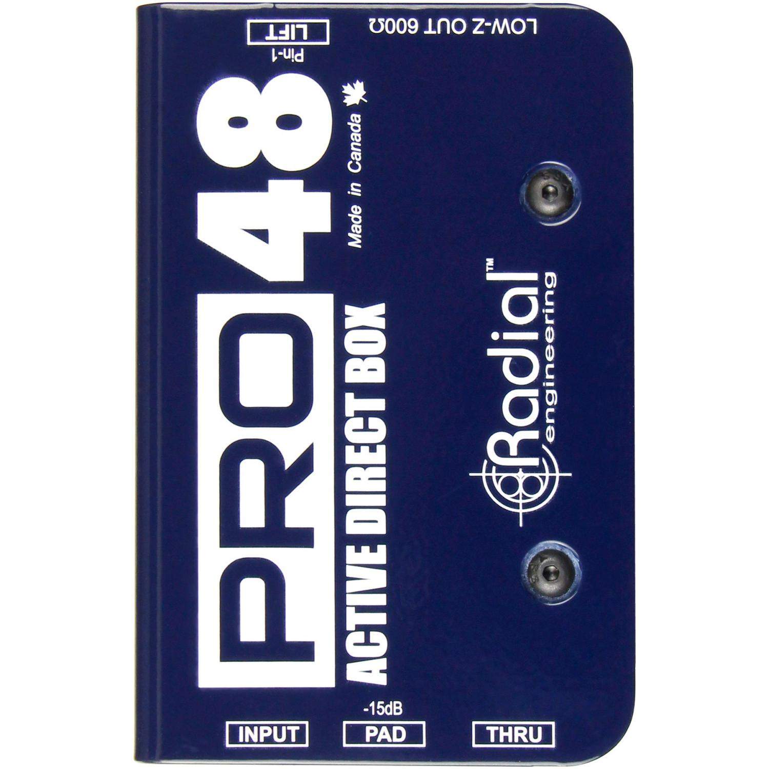 Radial Pro 48 | Aktywny DI-Box, Active Direct Box Radial Engineering - 1