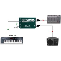 Radial Pro D2 | Pasywny DI-Box, Stereo Passive Direct Box Radial Engineering - 10