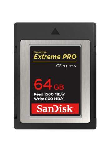 SanDisk Extreme PRO CFexpress 64GB (1500/800 MB/s)
