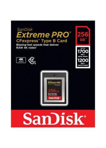 SanDisk Extreme PRO CFexpress 256GB (1700/1200 MB/s)