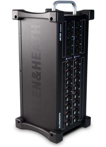 Allen & Heath AB168 | Stagebox sieciowy AB1608 dla mikserów SQ, QU, GLD, audio rack 16/8, Allen & Heath - 4